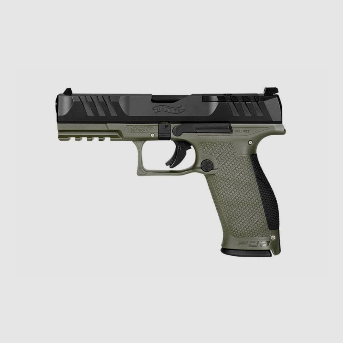 WALTHER PDP FS 4.5" 18R 9x19 OR OD Green Pistole 9mm Luger	 9mmLuger