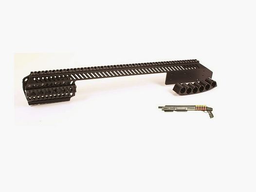 Montaż Picatinny z uchwytem na naboje do kolby dla Remington 870 i 1100
