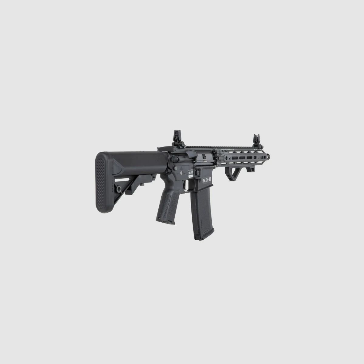 SA Daniel Defense® MK18 RIII M-LOK 10.5" (SA-P27 RIS III PRIME™ Aster II ETU BLDC™) Rifle Airsoft Libre a partir de 18 años – Steel Grey -F-