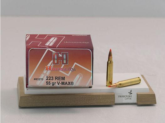 Hornady 55GR V-MAX à50