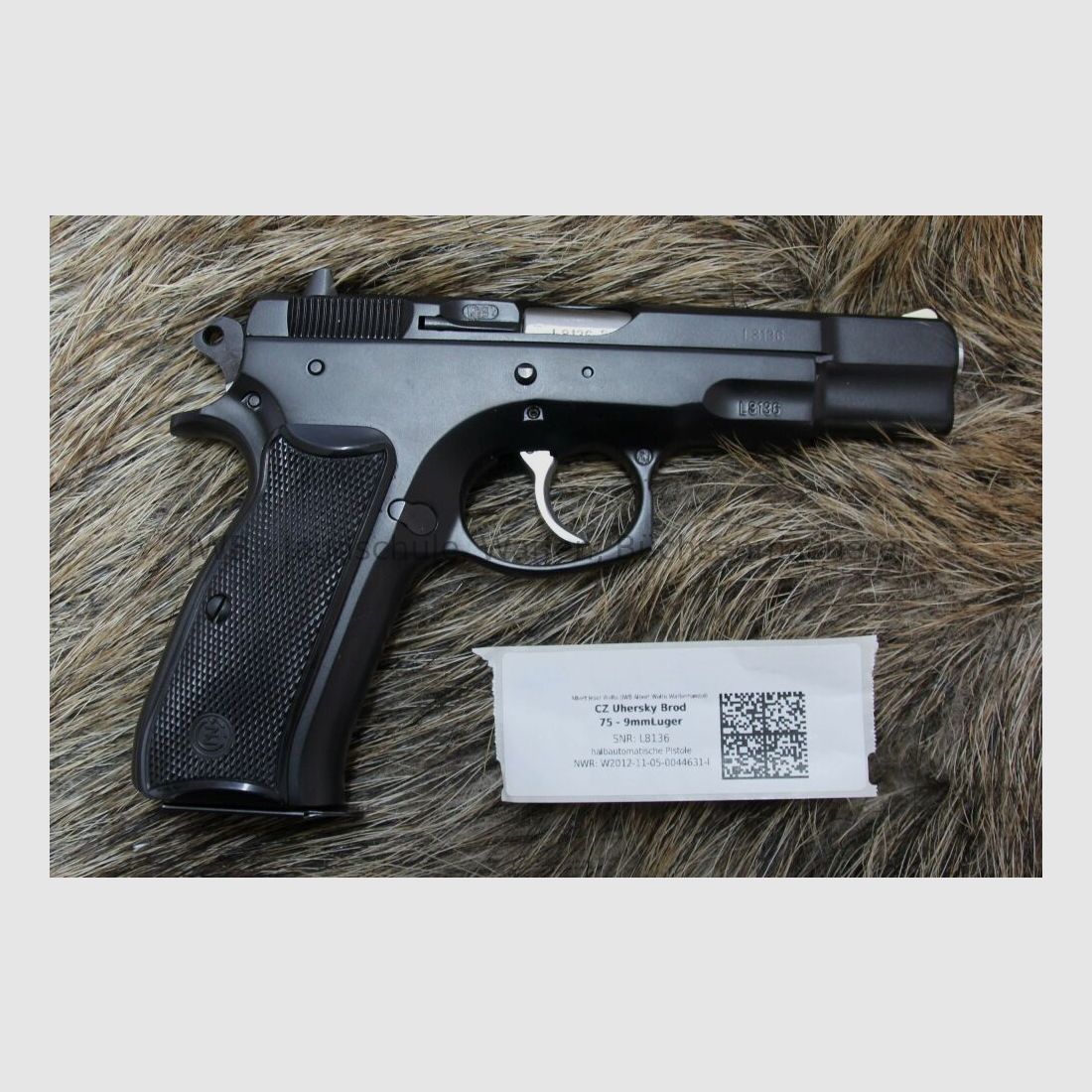 CZ Uhersky Brod 75 9mmLuger