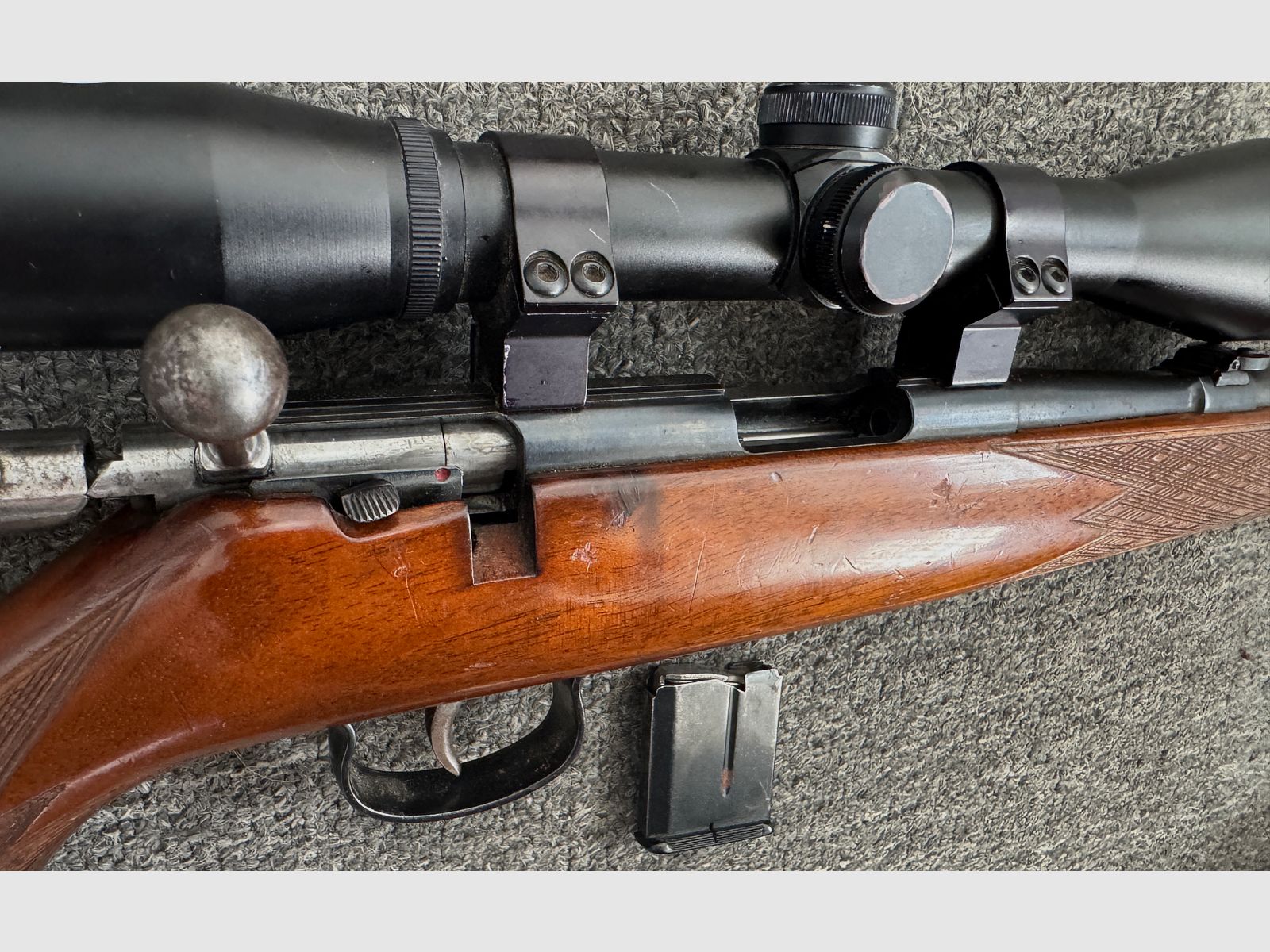 Anschütz 1516 .22 Win.Mag. + RWS 6x40, immagine 6 di 6