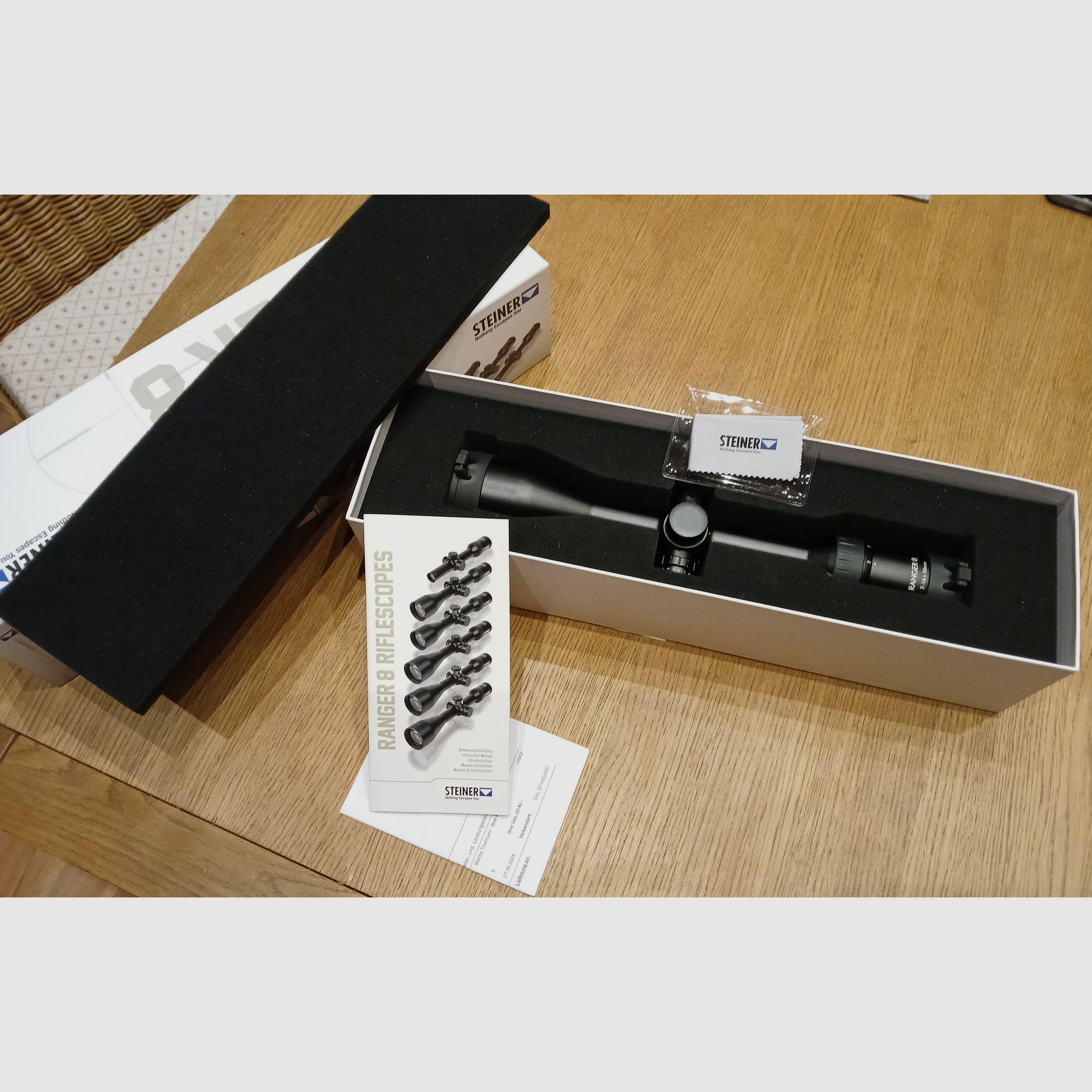 Steiner Ranger 8, 2-16x50 avec rail Zeiss emballé d'origine