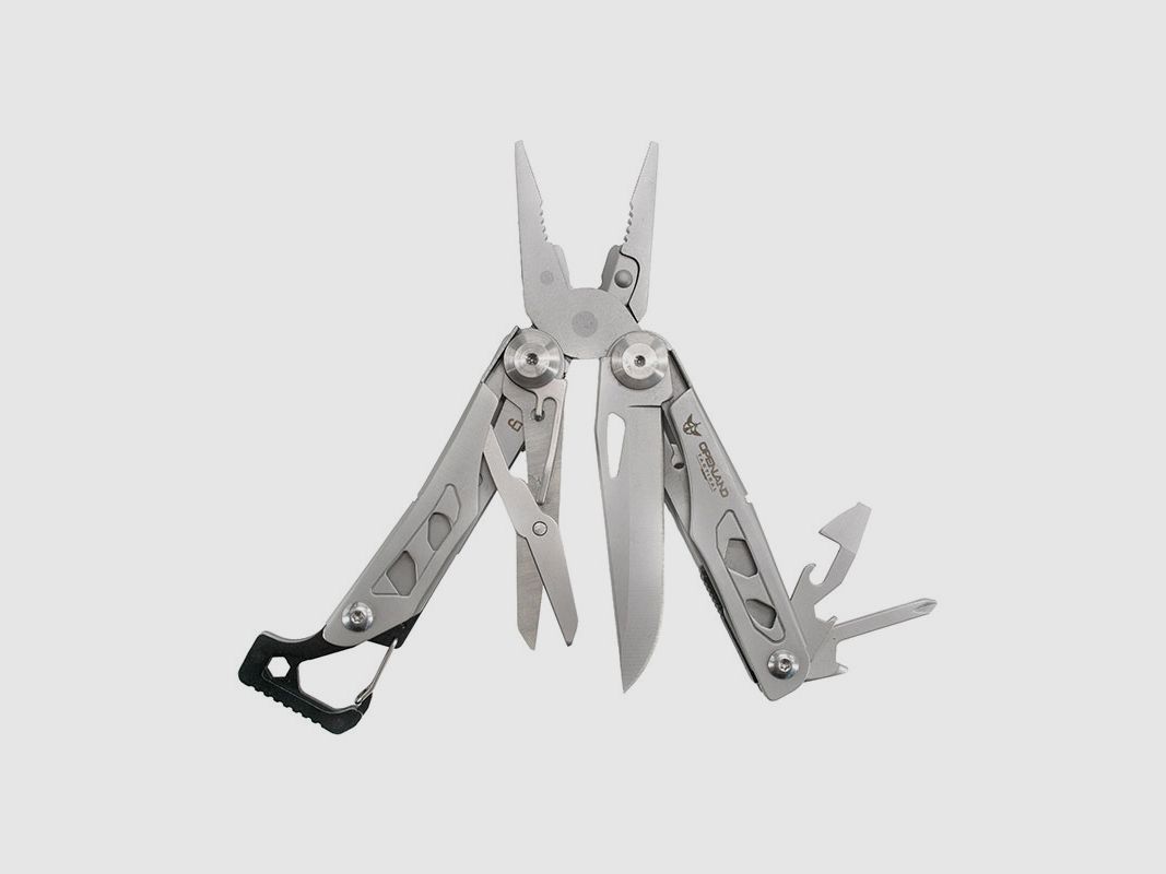 OPENLAND TACTICAL NERG – MULTITOOL SZCZYPCE STRIKE 12 W 1 | SREBRNY, zdjęcie 1 z 8
