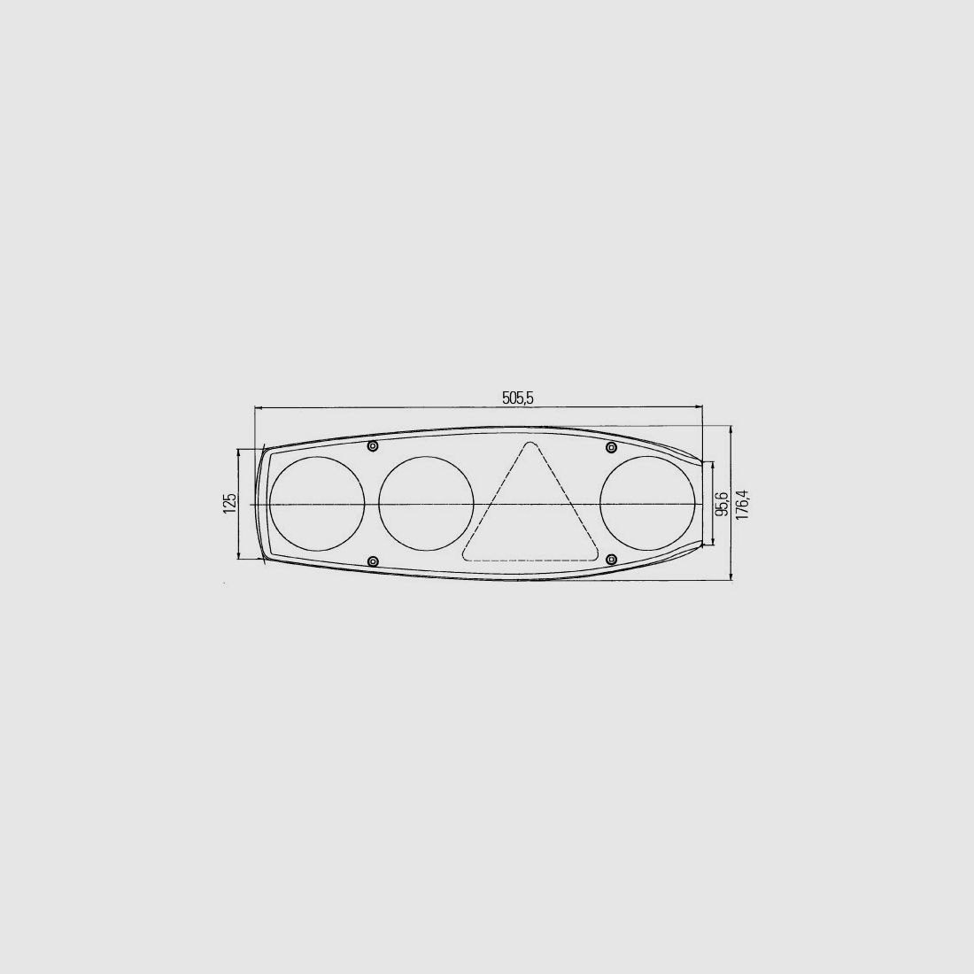 Luce Laterale Caraluna II Plus per Caravans, Sinistra, immagine 4 di 4