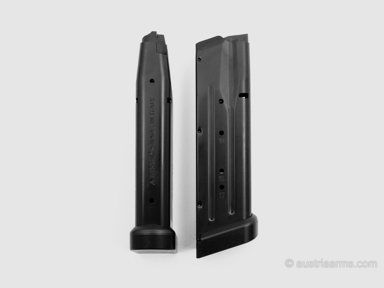 Magazine Mec-Gar Witness LF – 9x19mm / 17 Schuss, Bild 2 von 2