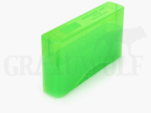 MTM Boîte à Cartouches à Couvercle J-20-LLD Extra Grande Verte pour 20 Cartouches