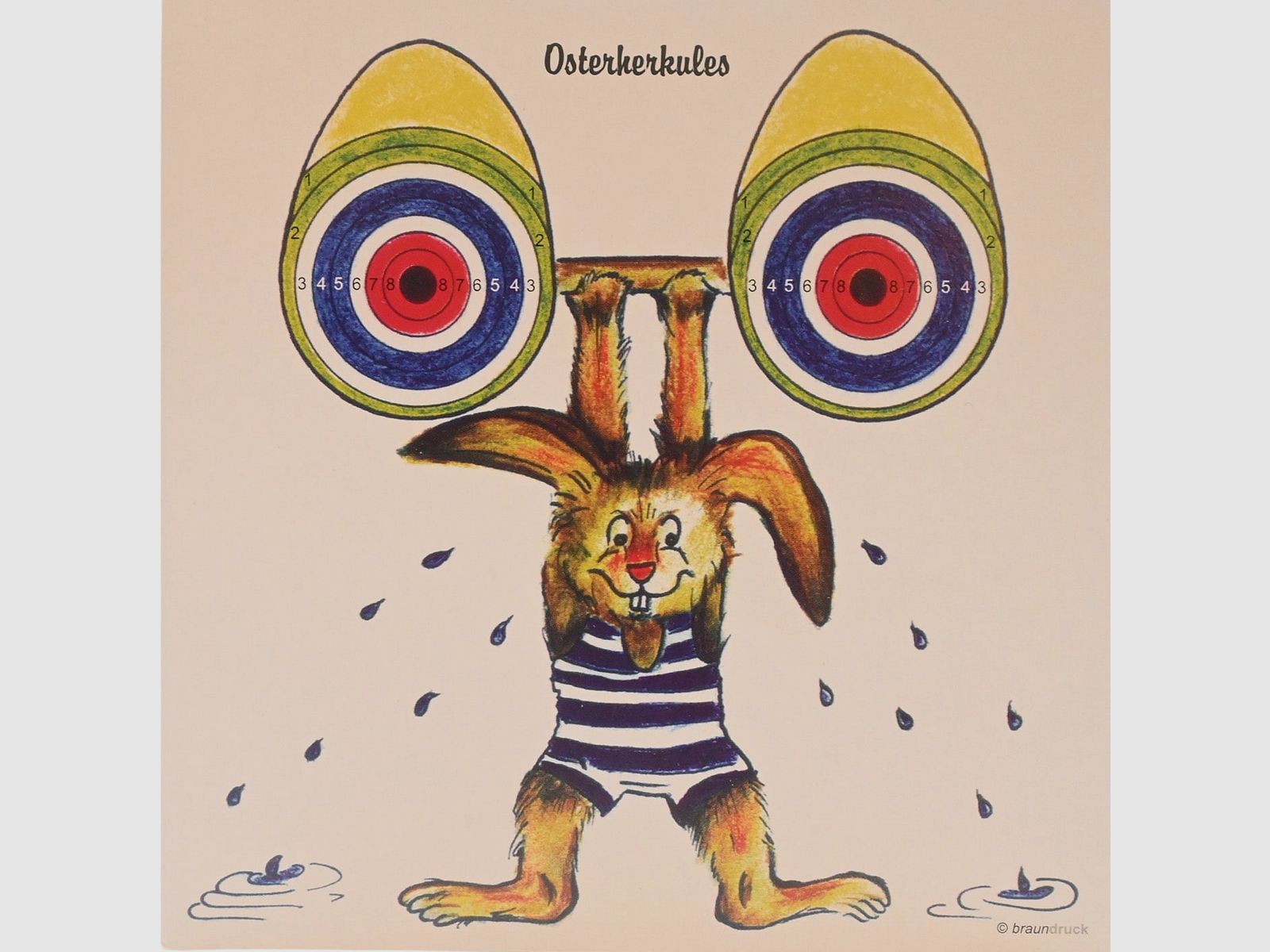Braun Network Osterscheibe Osterherkules