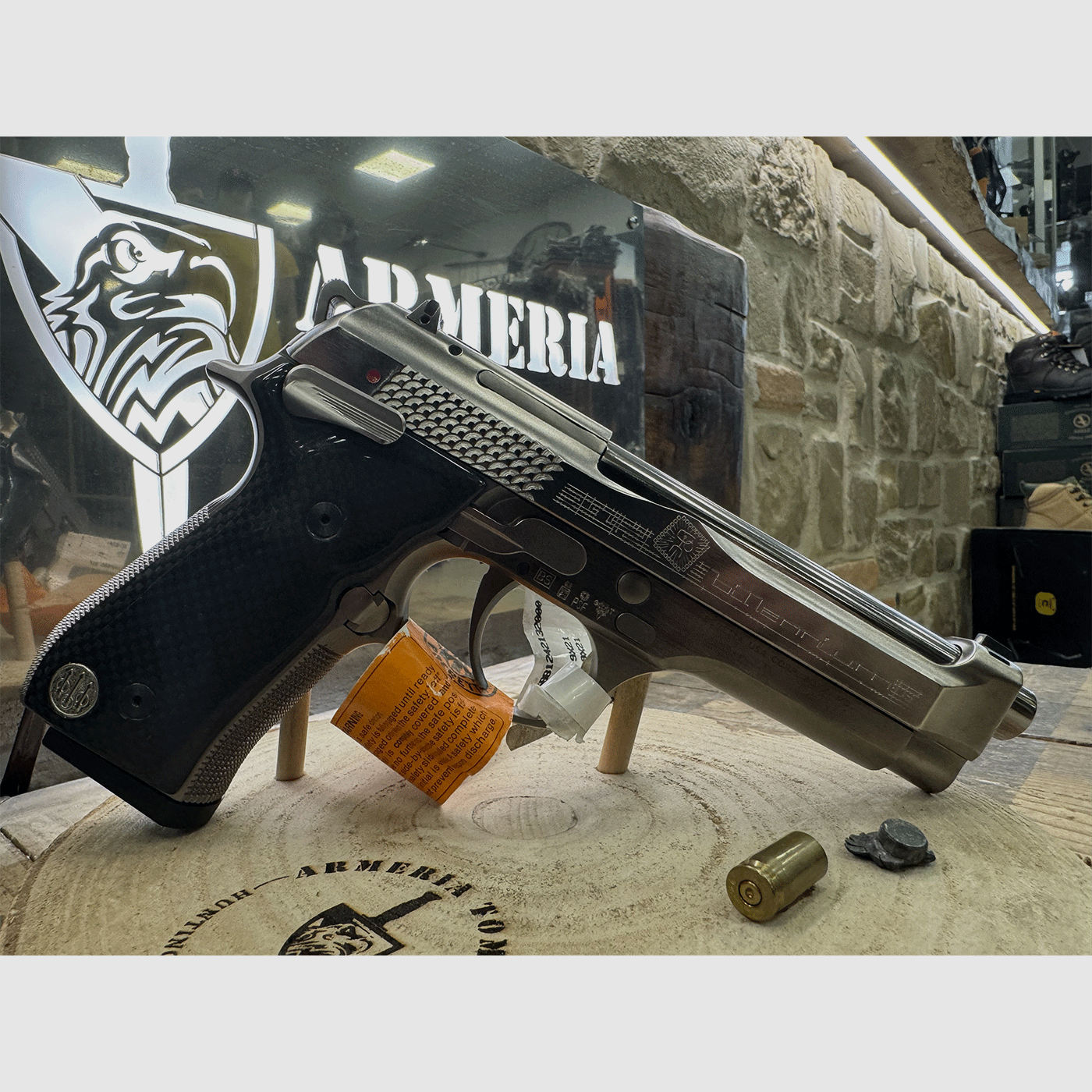 NUOVA – PISTOLA – BERETTA MOD. BILLENNIUM SERIE LIMITATA cal. 9×21, immagine 4 di 9
