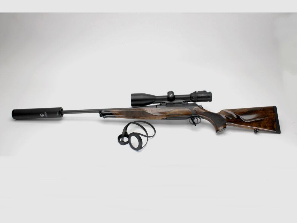 Rep Büchse Sauer 404 Elegance Kal. .30-06 mit SD und Swarovski Z8i 2,3-18x5 Pfandversteigerung 17.7.25