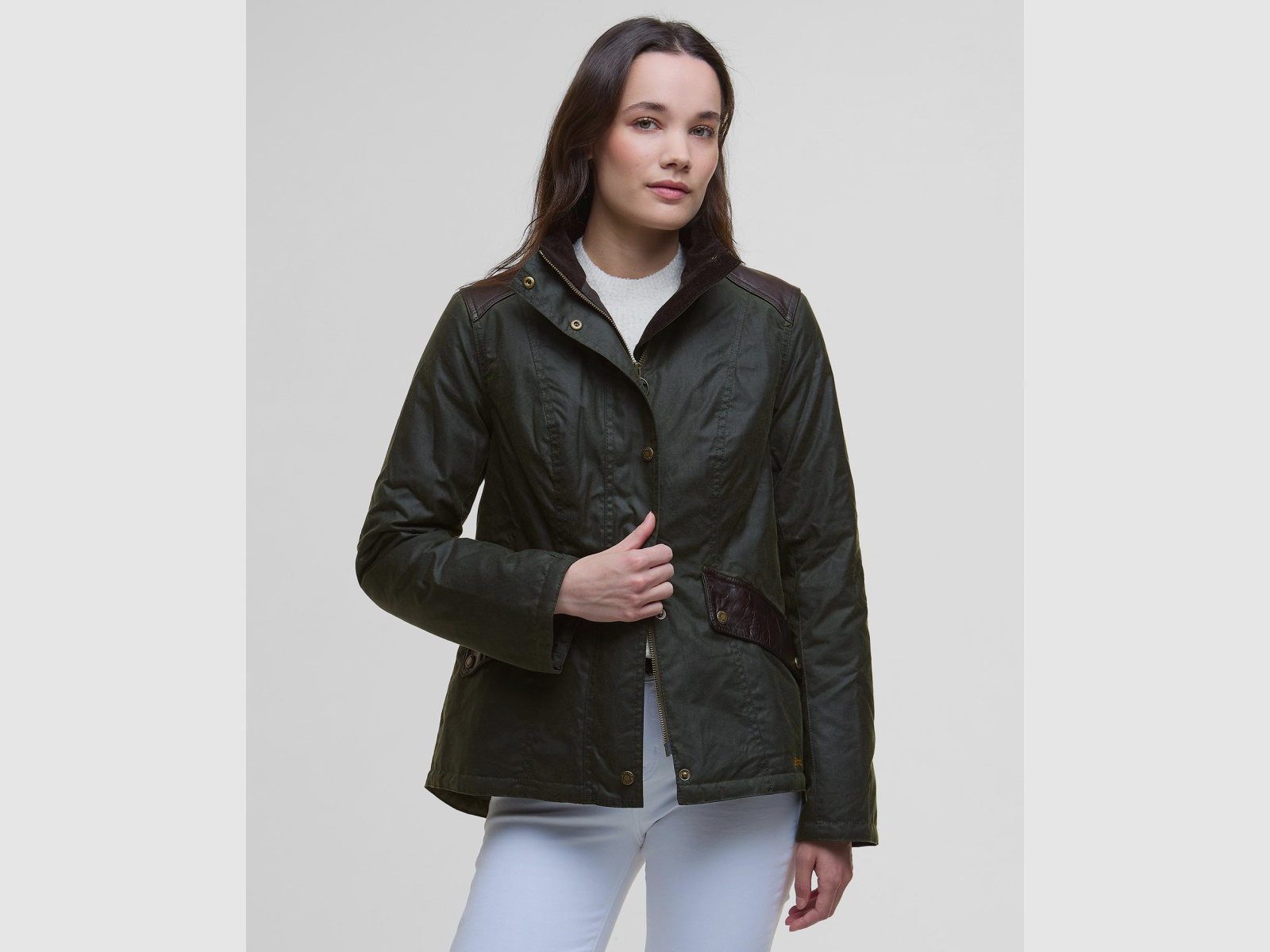 BARBOUR Giacca cerata Fern Olive