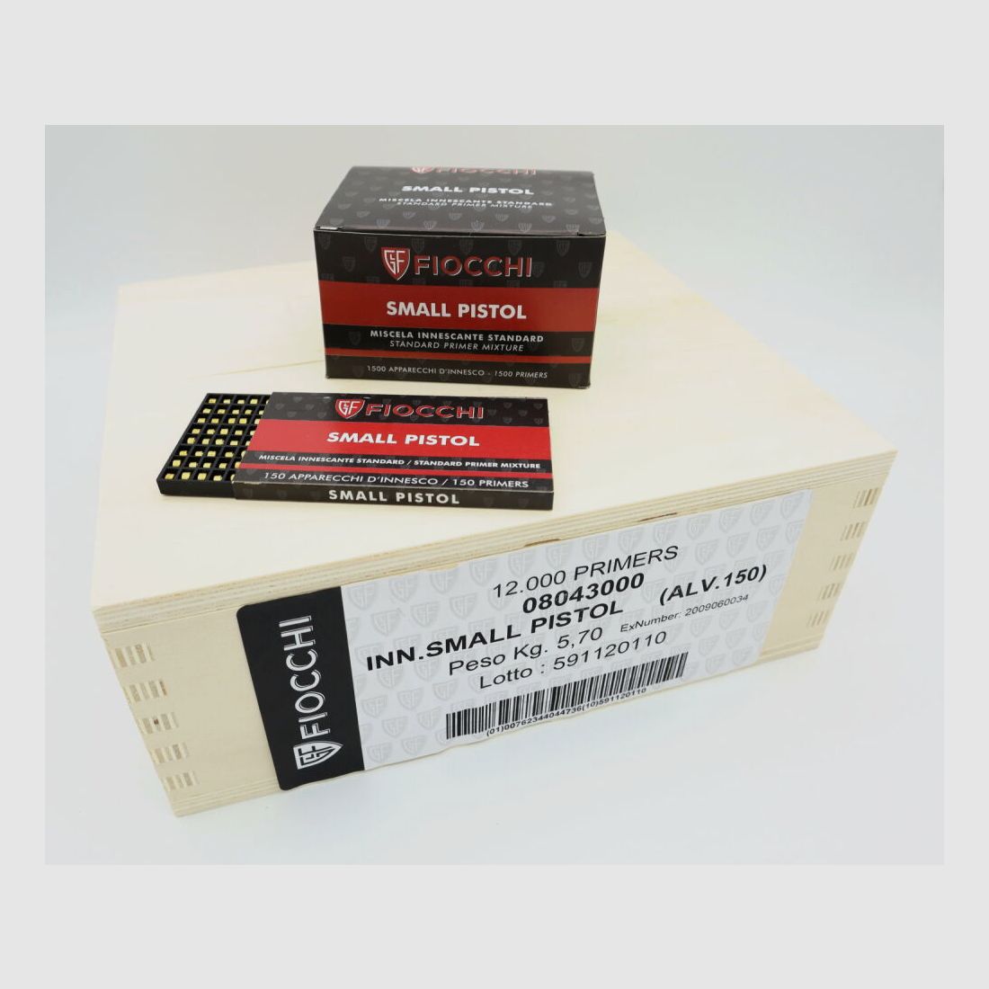 Fiocchi Small Pistol Primer