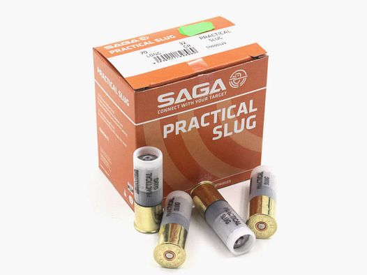 SAGA 12/70 Practical Slug, Slug / 32g, 25 Stk.
