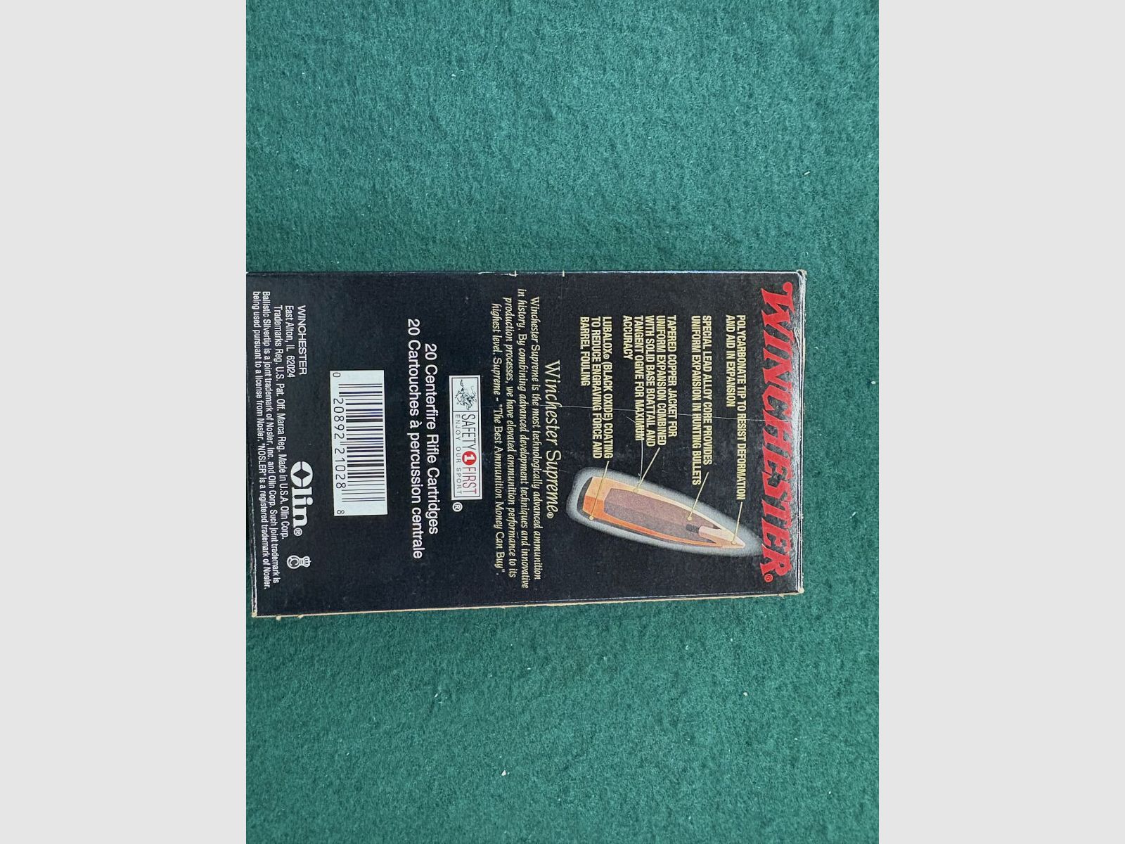 Winchester Ballistic Silvertip150 gr.