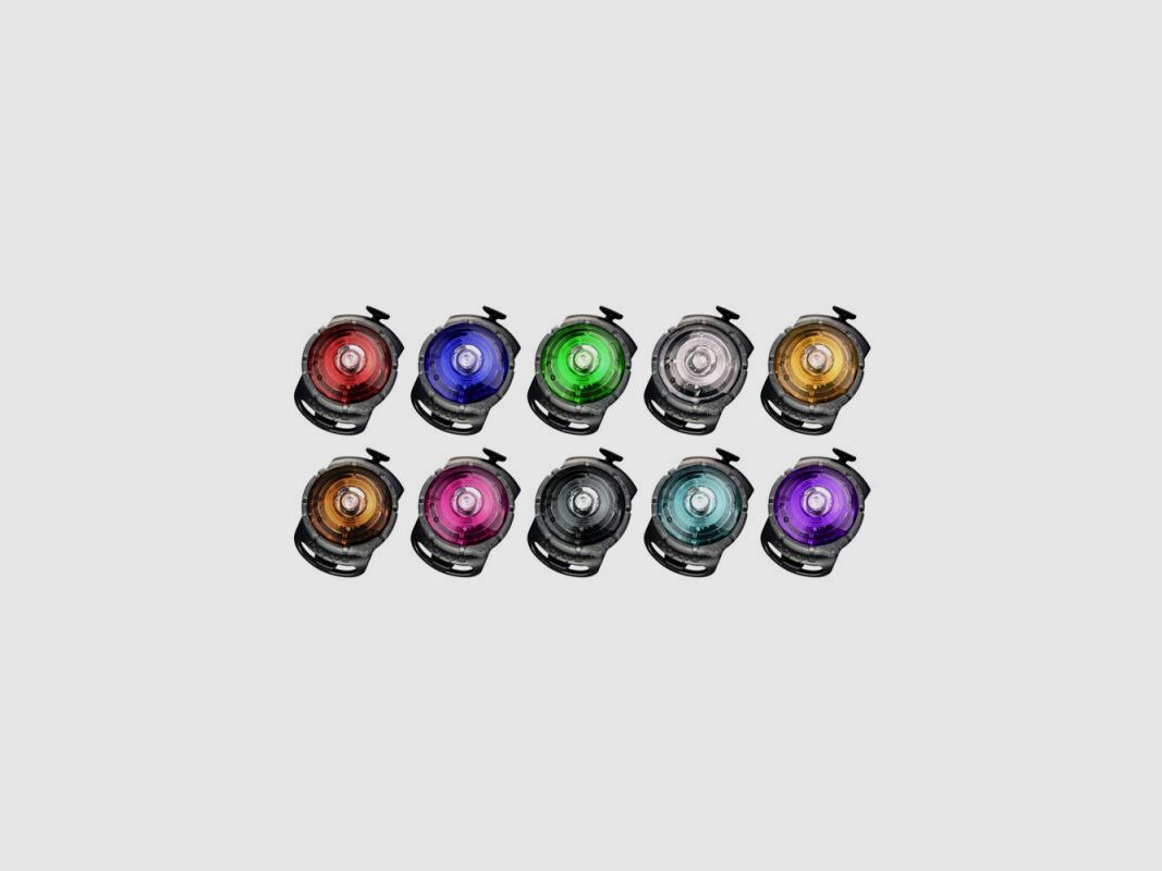 Orbiloc LED-Sicherheitslicht Dog Dual Rot