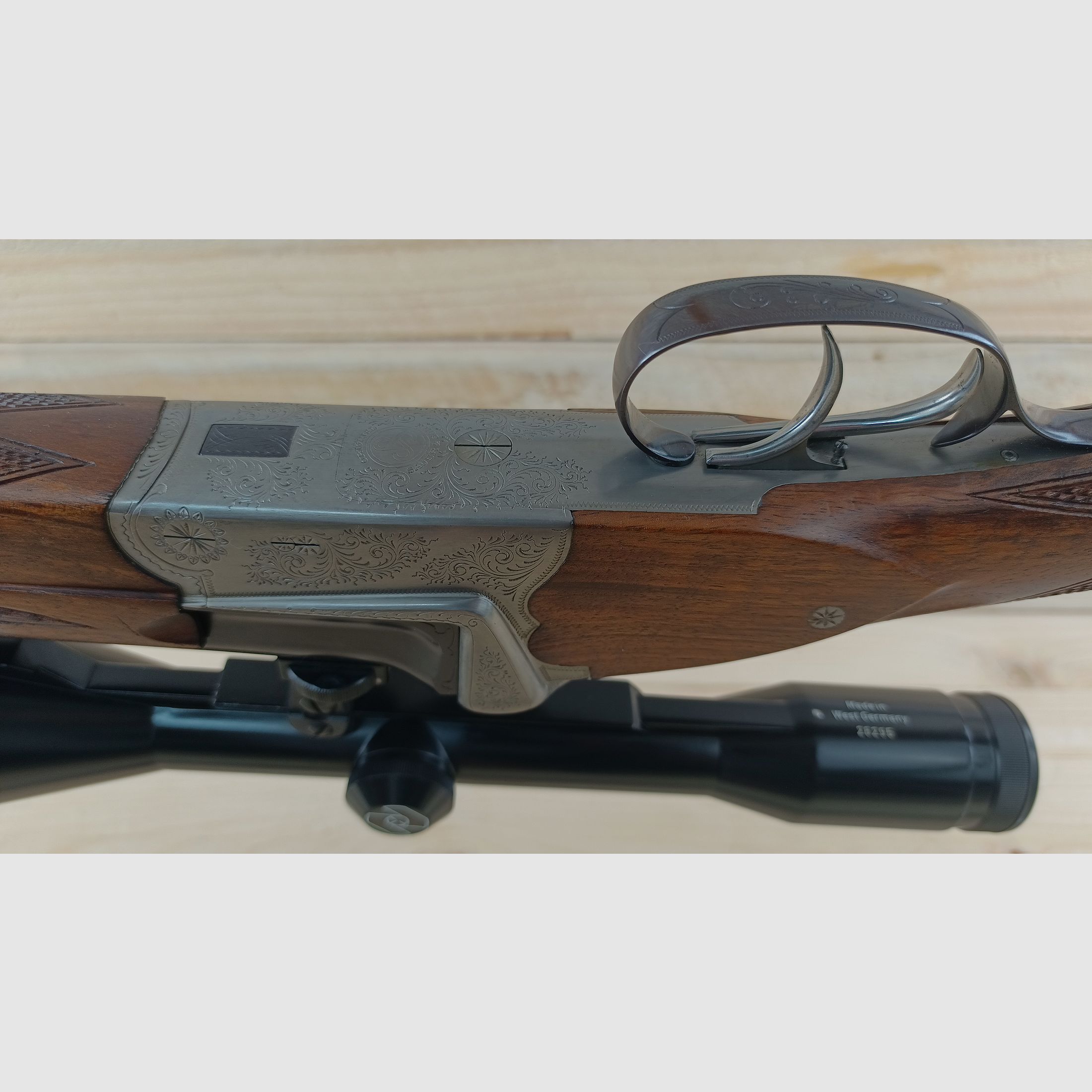 Sauer & Sohn BBF 54, Sauer 54, Kal. 7x65R; 16/70 *im Bestzustand mit Zeiss Optik*