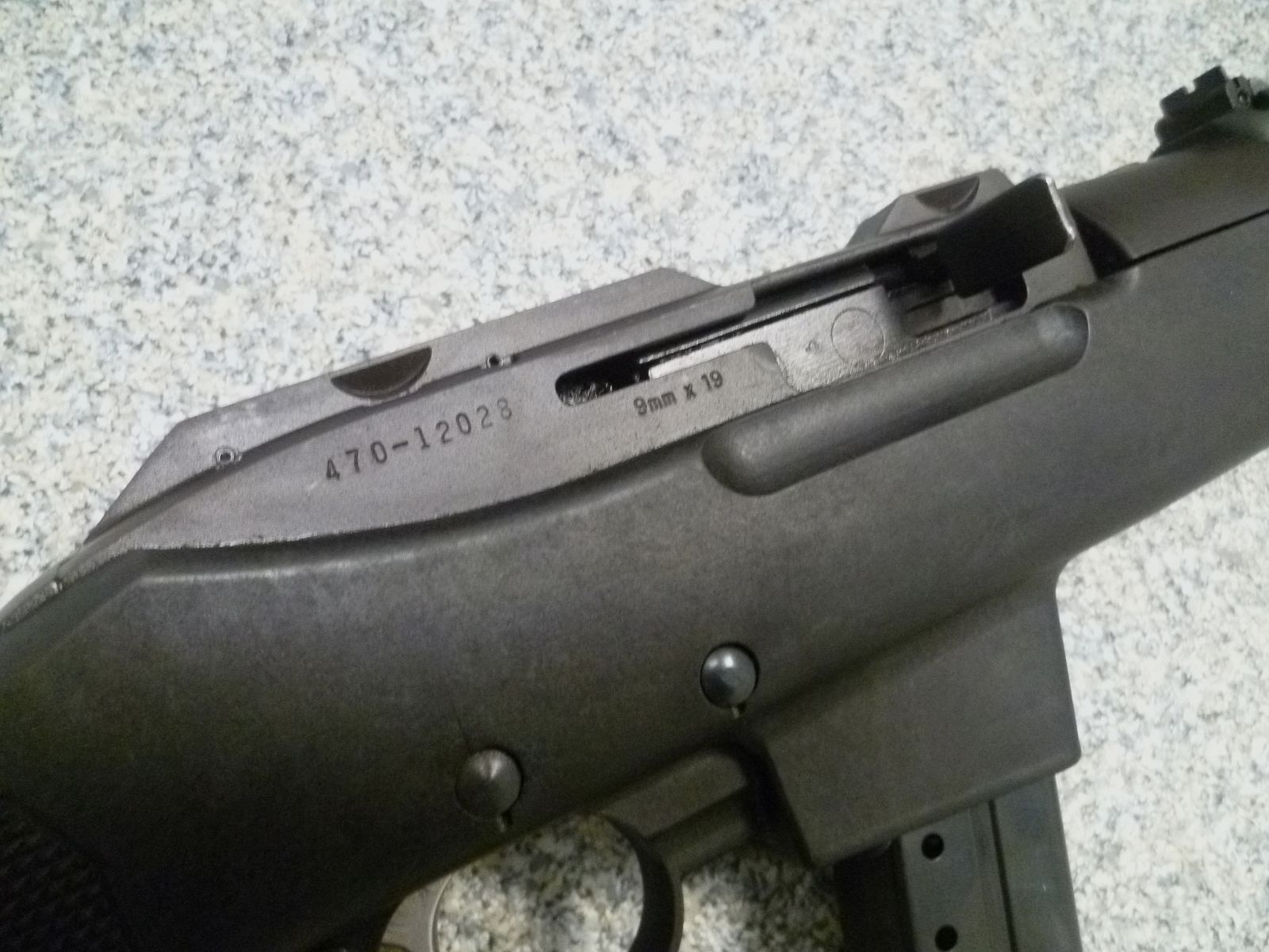SLB Ruger Police Carbine 9mm Luger
