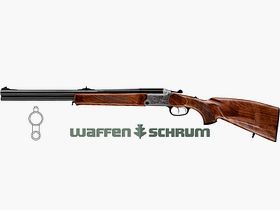 Blaser BB97 Luxus SHK:4 engraving: left-deer & right-wild boar