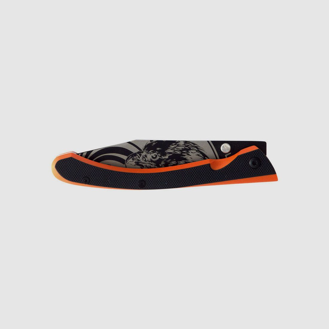 Lug C63 Loup Schwarz/Orange 8 cm Messer, Bild 2 von 4