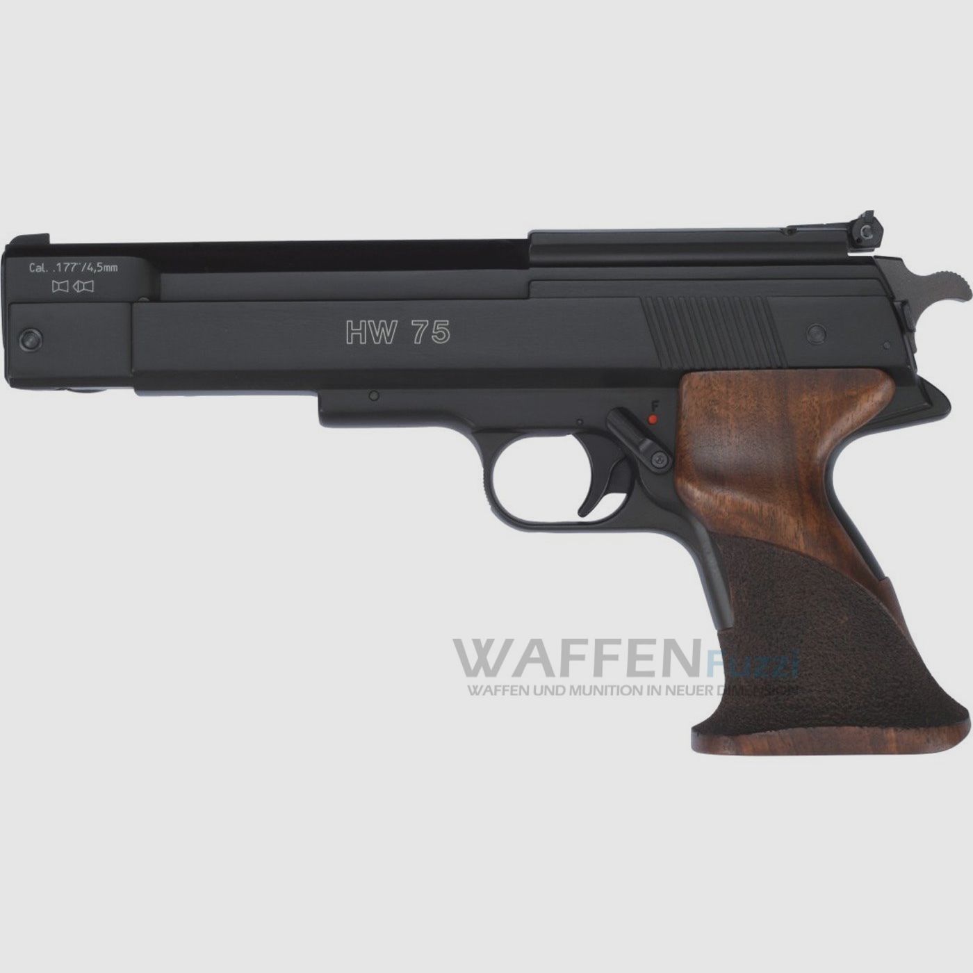 Pistola ad aria Weihrauch HW 75 calibro 4,5mm diabolo