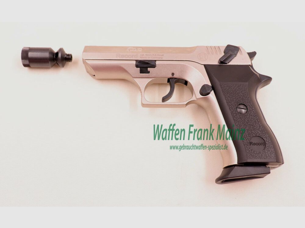 Record, Deutschland COP vernickelt 9mm P.A.K.
