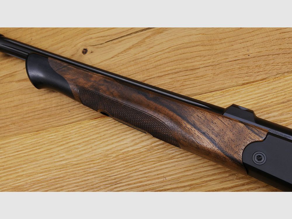 Blaser K95 Kipplaufbüchse / Black Edition / 6,5 Creedmoor / 52cm Lauf, lange Seitenplatten / HK 8 matt / Goldener Verschlussblock & Abzug / TRAUMWAFFE!