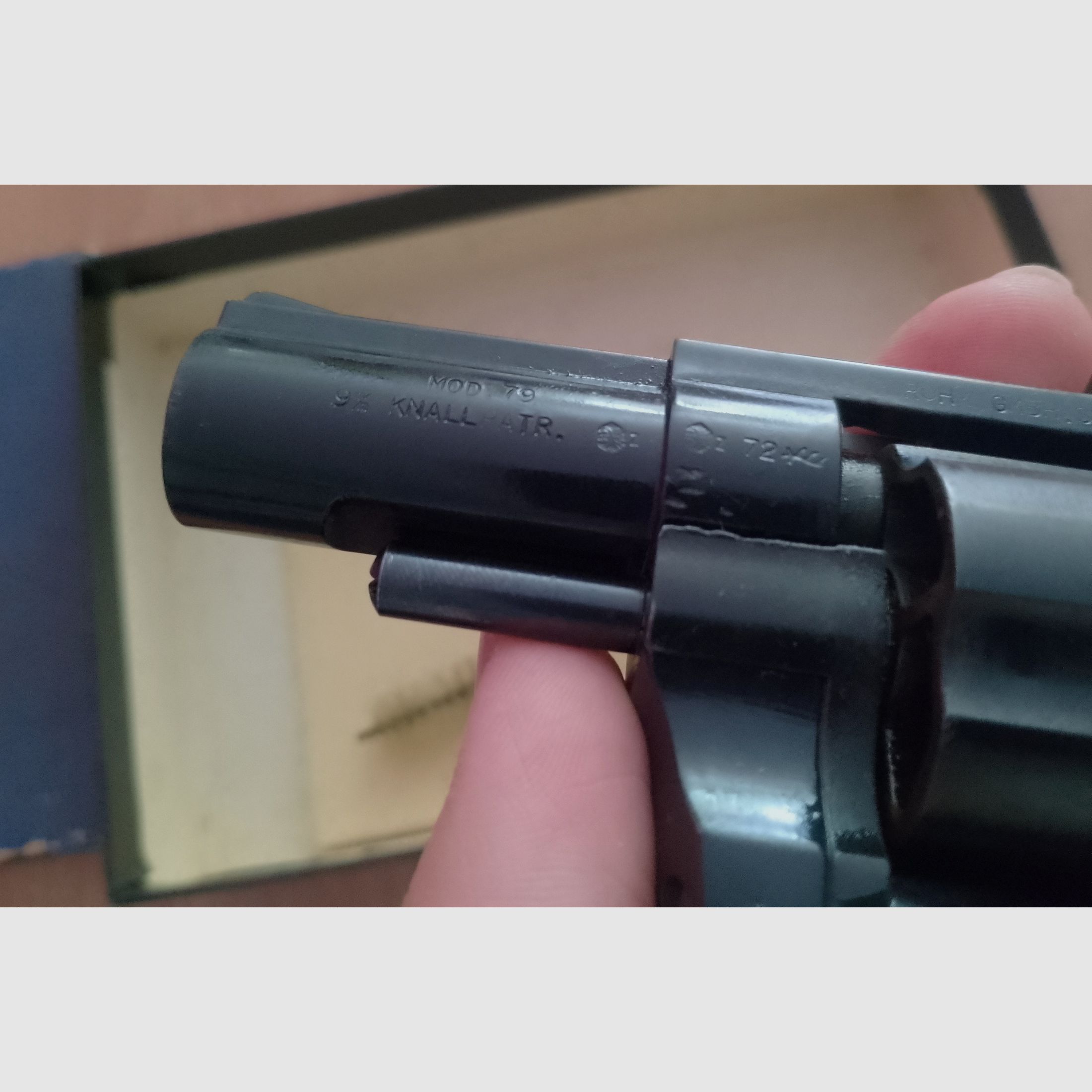 Zeldzame Röhm RG 79 in caliber 9mm Knall/ PTB 5-71