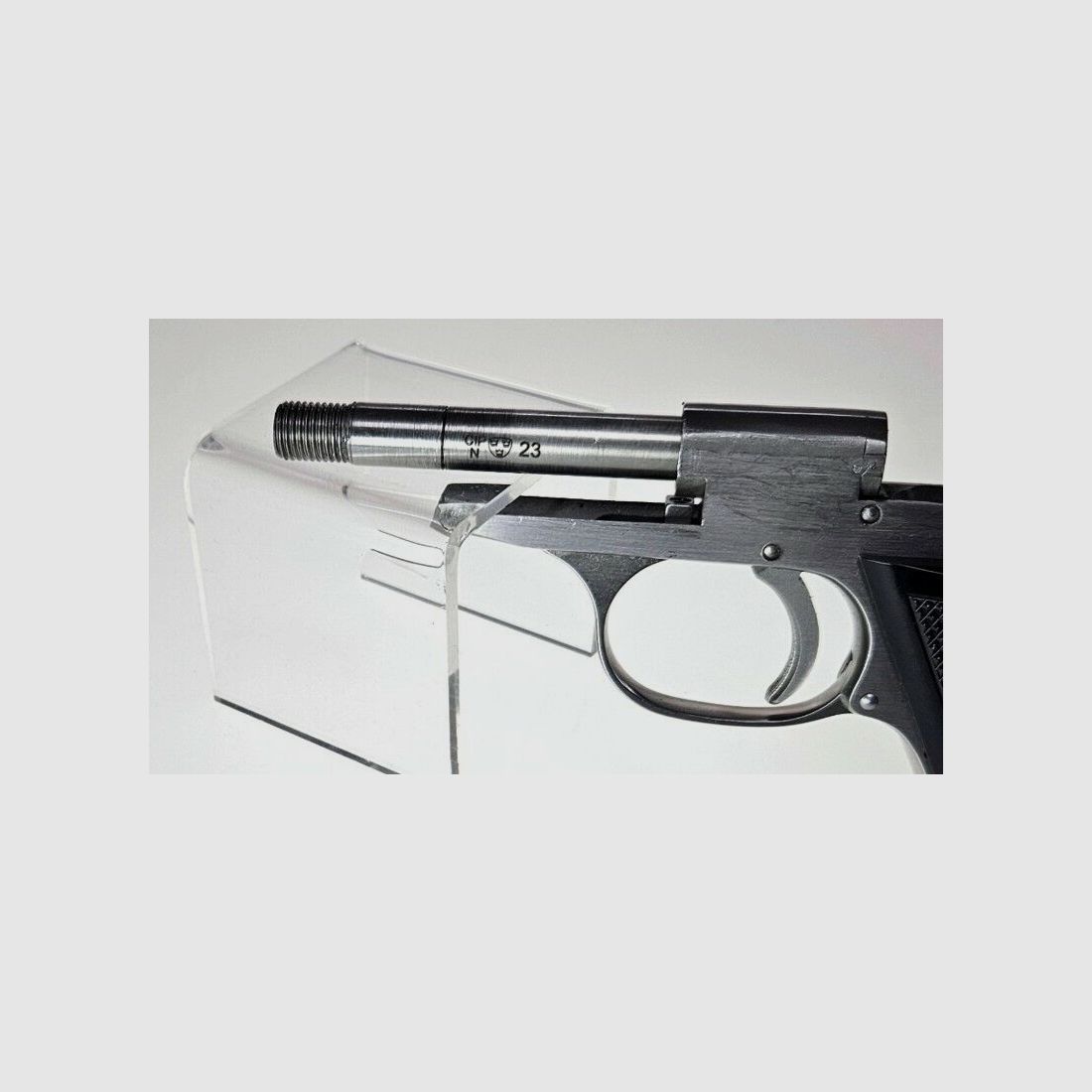 Walther INTERARMS TPH (stainless) mit Schalldämpfer