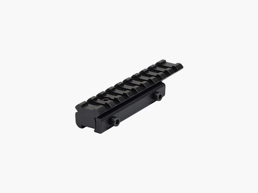 Slitta JS-Tactical adattatore da 11 mm a standard 20 mm nero