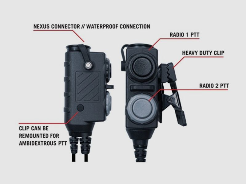 Code Red Push to Talk Code Red NX Dual PTT, afbeelding 3 van 7