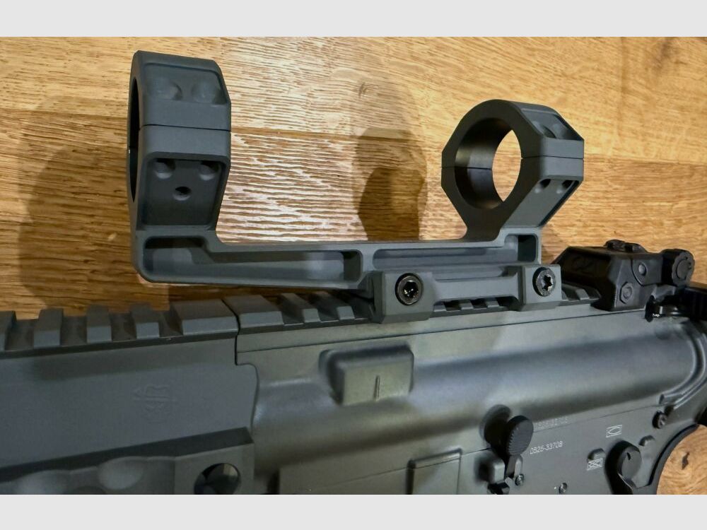 Oberland Arms OA-15 PR M9 Short 12" Heavy Barrel battleship grey