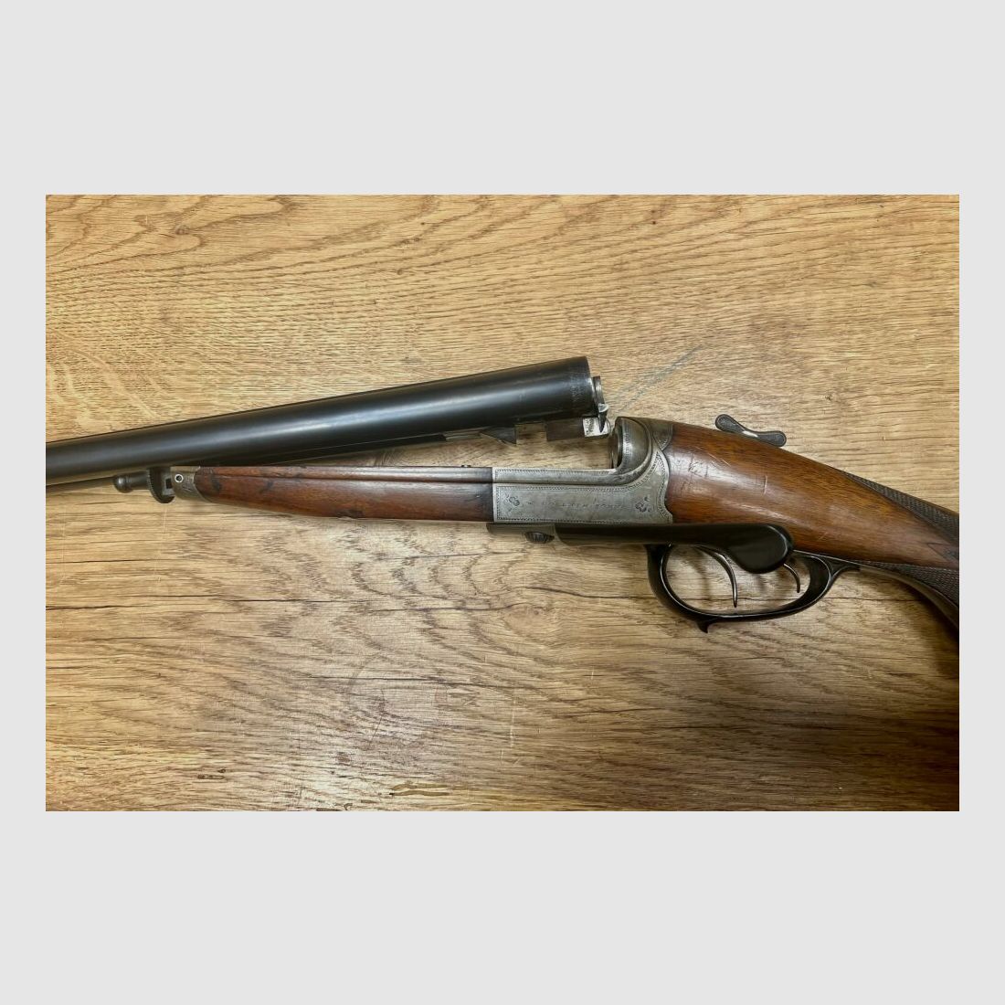 W. Collath & Sons collector's weapon double-barreled shotgun with eccentric lock