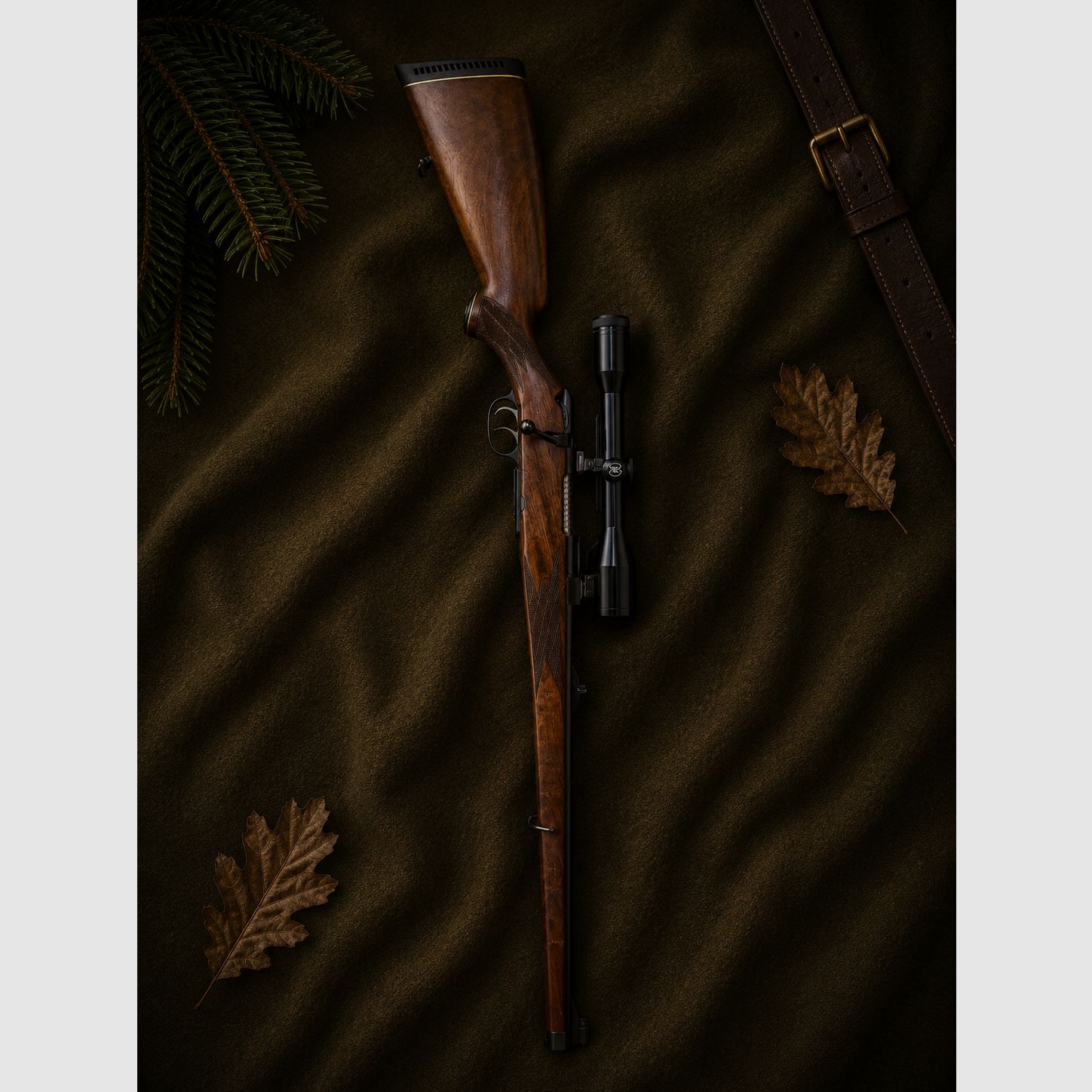 Repetierbüchse Stutzen Krico mit Zeiss 6x42