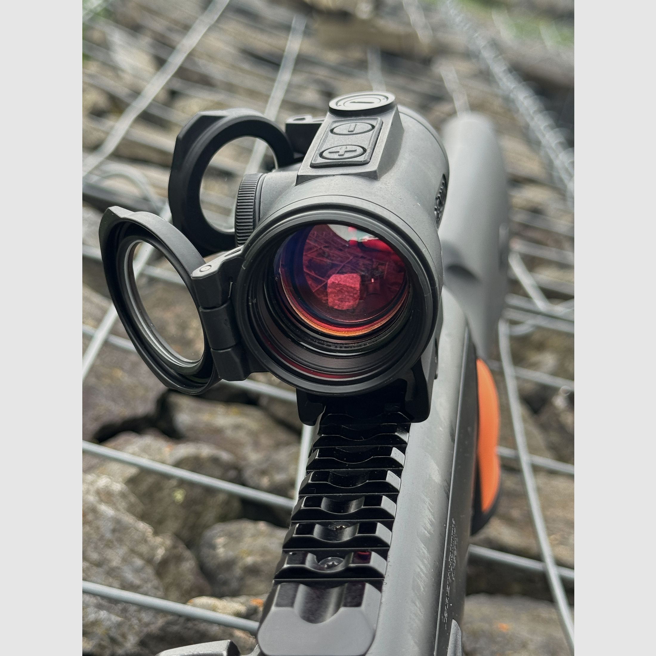 Browning BAR MK3 Tracker 9.3*62 with Holosun red dot sight and Picatinny rail - like new