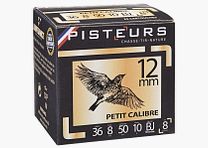 12 MM CARTOUCHES PISTEURS PLOMB 4 PAR 25