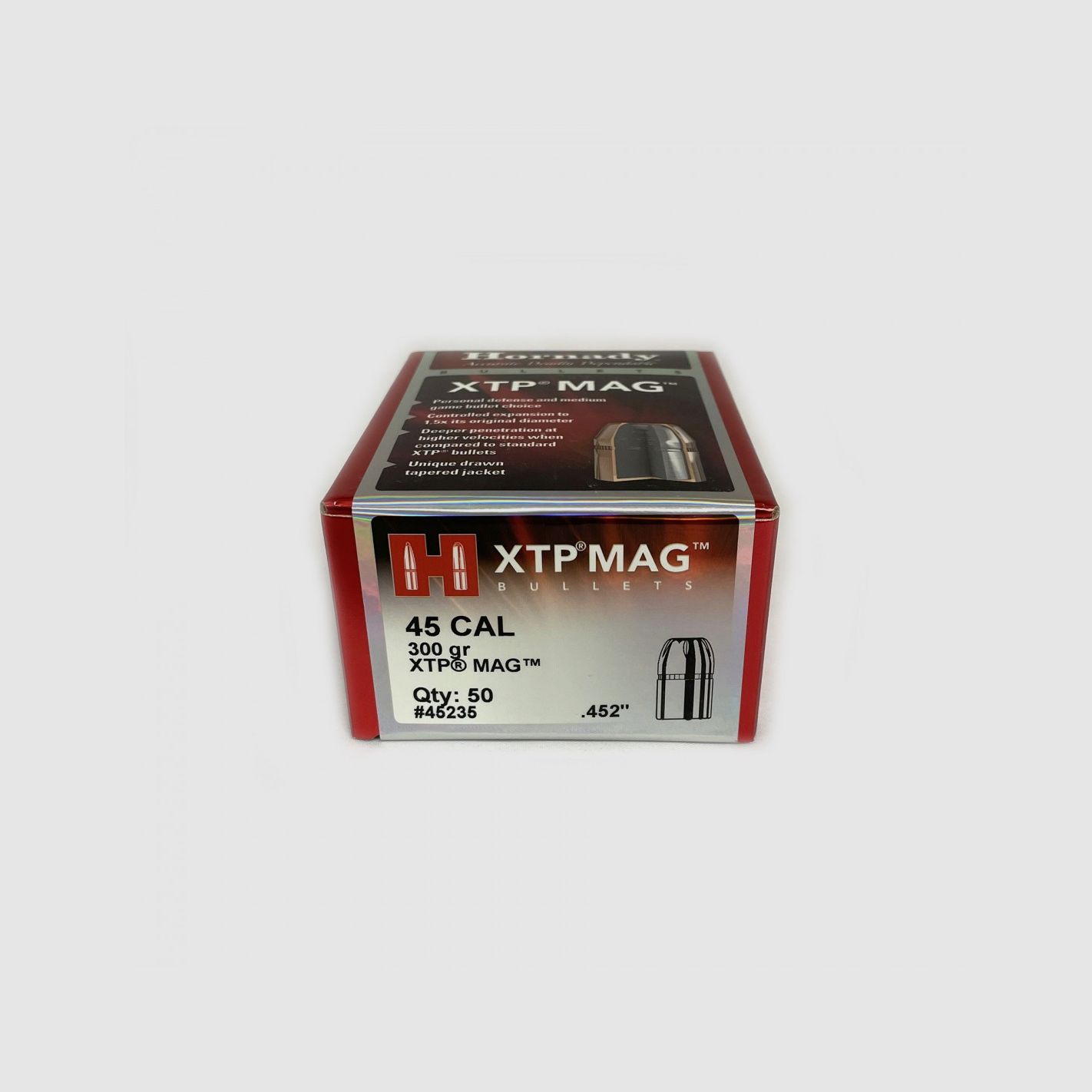 HORNADY GESCHOSSE PISTOLE 452" 300 GR XTP/MAG 50 STK