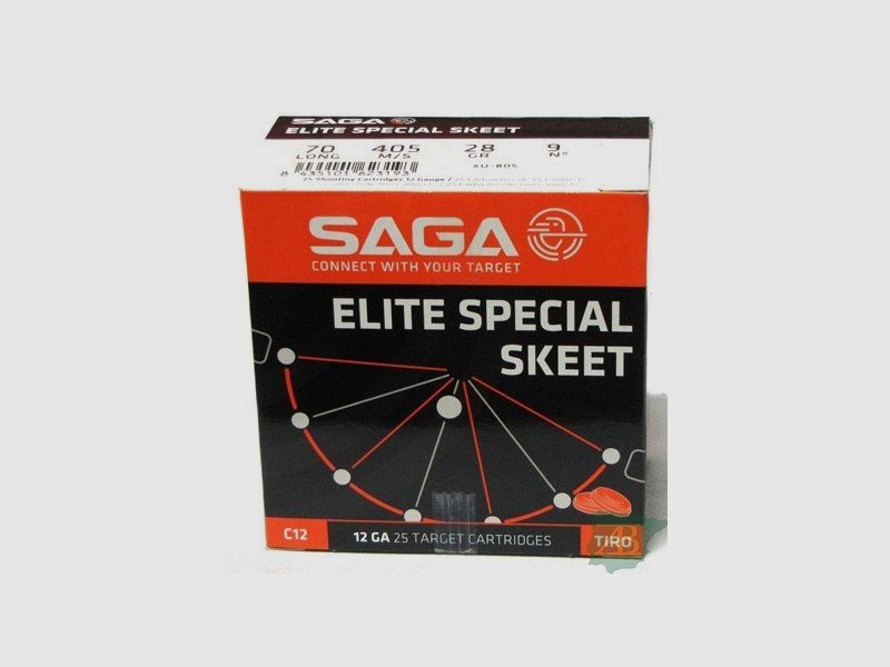 Scatola di cartucce SAGA ELITE SPECIALE SKEET 28GR