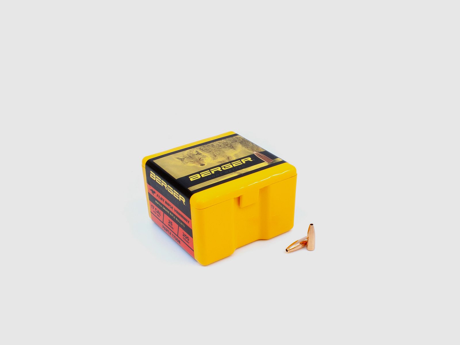 Berger Geschoss .17 FB Varmint 25GR 200 Stück, Bild 2 von 17