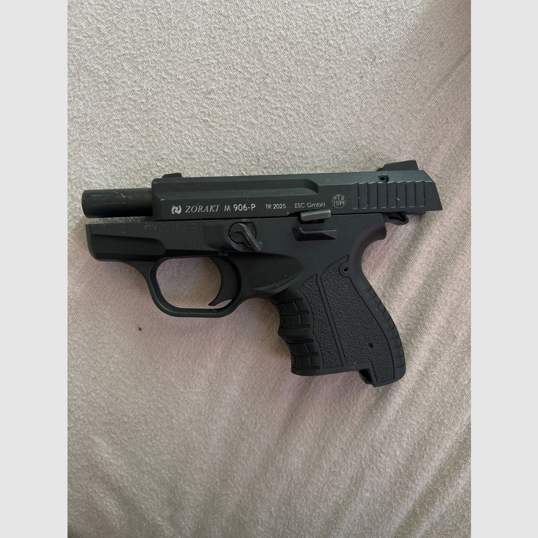 Zoraki 906-P 9mm P.A.K Schwarz , Bild 1 von 7