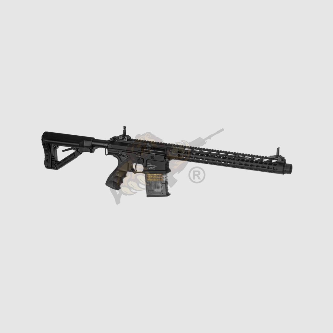 G&G TR16 MBR 308WH G2H  mit ETU in Schwarz Airsoft S-AEG frei ab 18