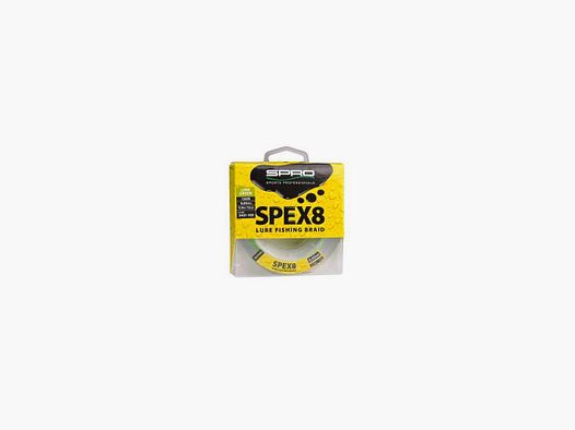 Filo Intrecciato Spro Spex8 Verde Lime 0,18 mm