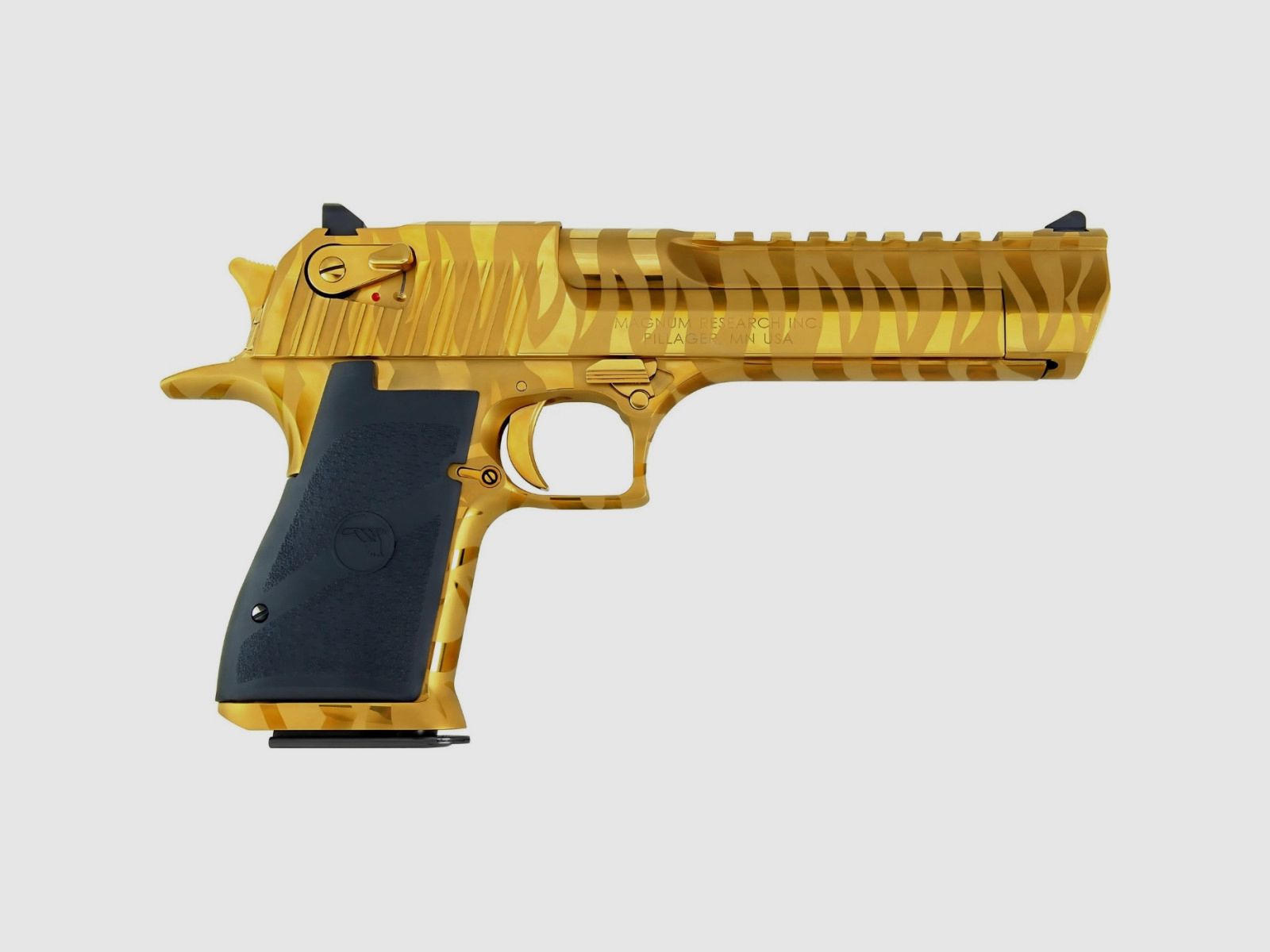 Desert Eagle XIX 6'' Titanium Gold Tiger Stripes .44Magnum (DE44TG-TS), immagine 3 di 8