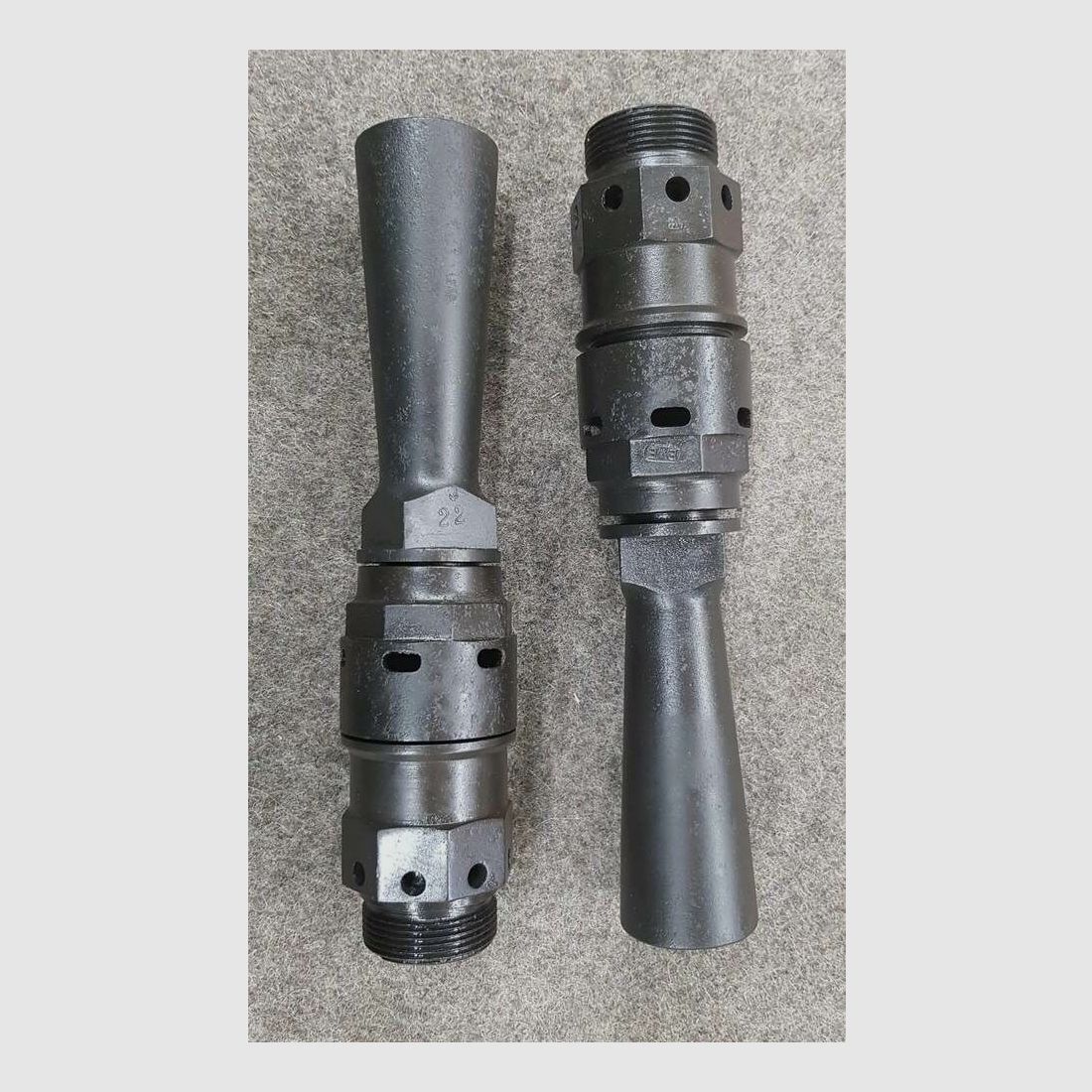 various manufacturers muzzle flash suppressors MG08