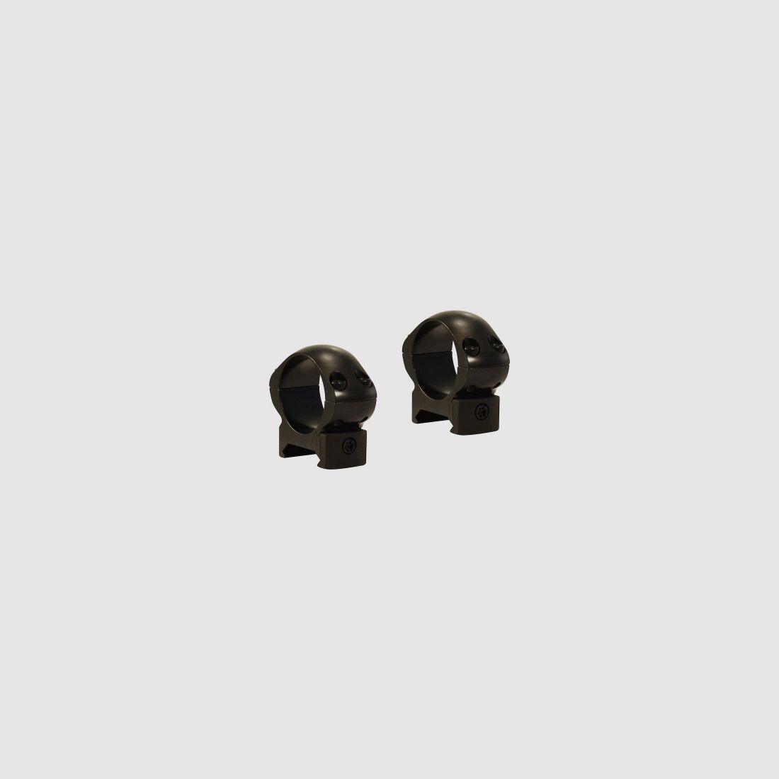 Weaver Grand Slam Top-Mount Weaver-Style Ringe glänzend schwarz 25,4mm medium, BH 4,78mm