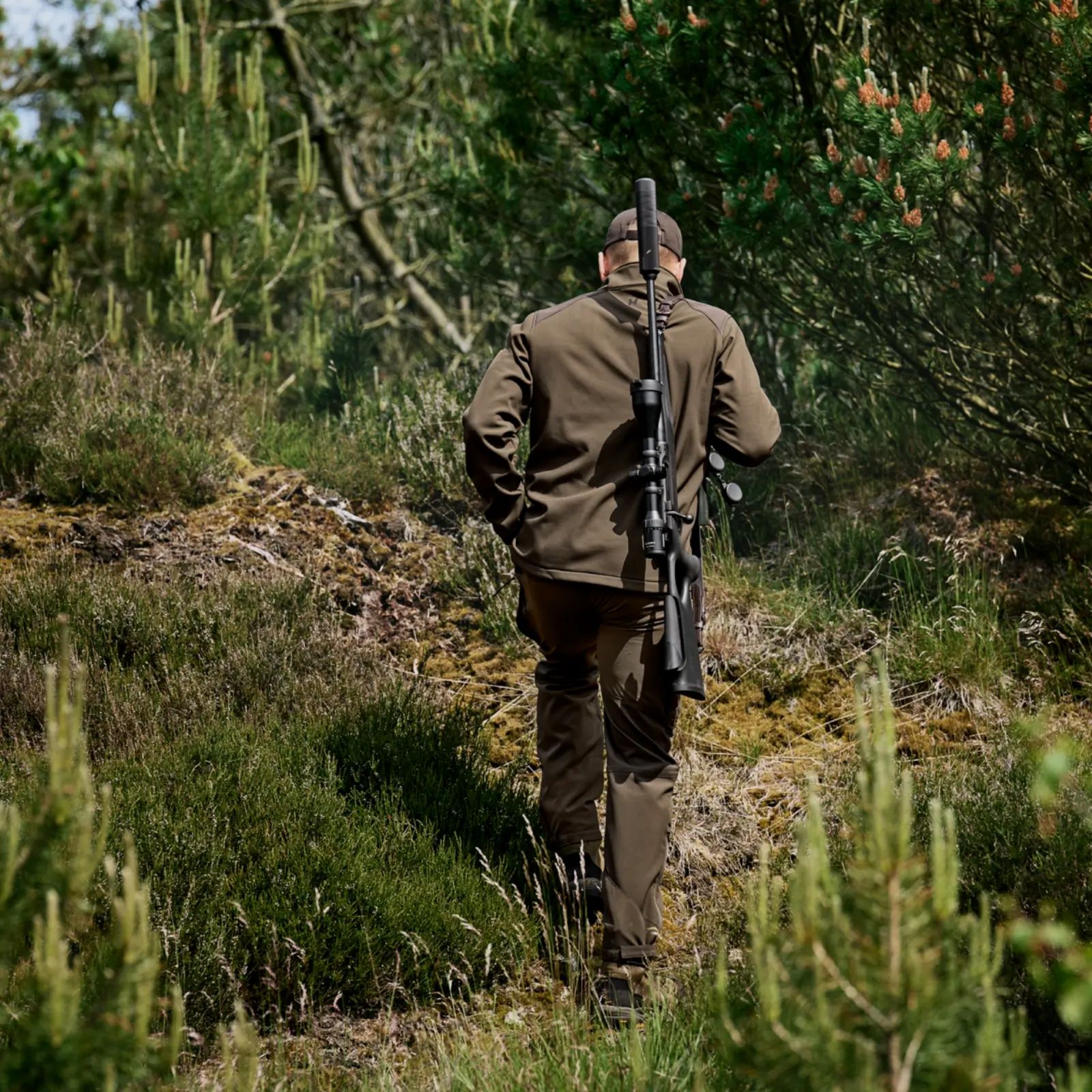 Härkila Softshelljacke Scandinavian (Willow Green/Shadow Brown)