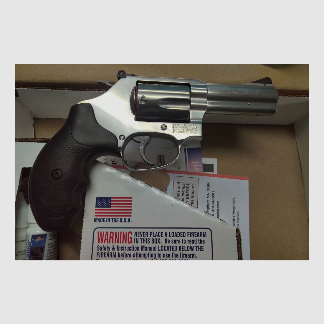 Smith & Wesson mod.60 3" stainless