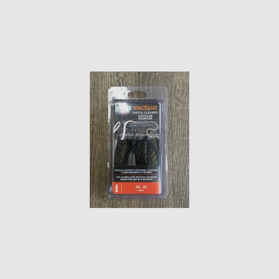 Hoppe s Bore Snake/ Qucik Clean 11,5mm / .45 für Kurzwaffen