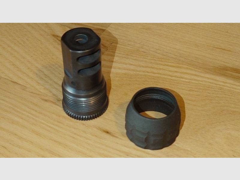 Mündungsbremse Klärig BL2, 1/2"-28, .223