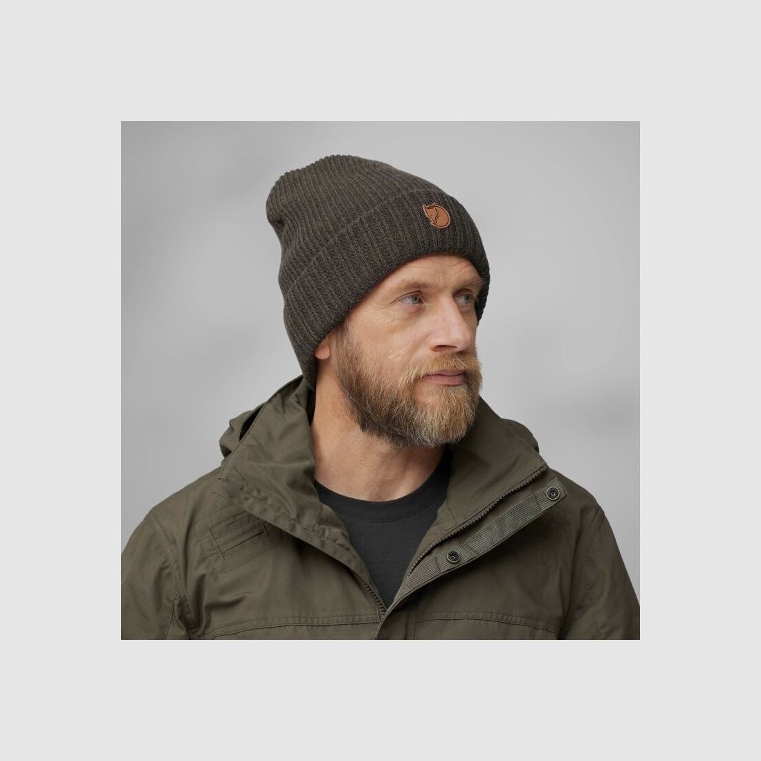 Fjällräven Unisex Beanie Sörmland Reversible Dark Olive OneSize