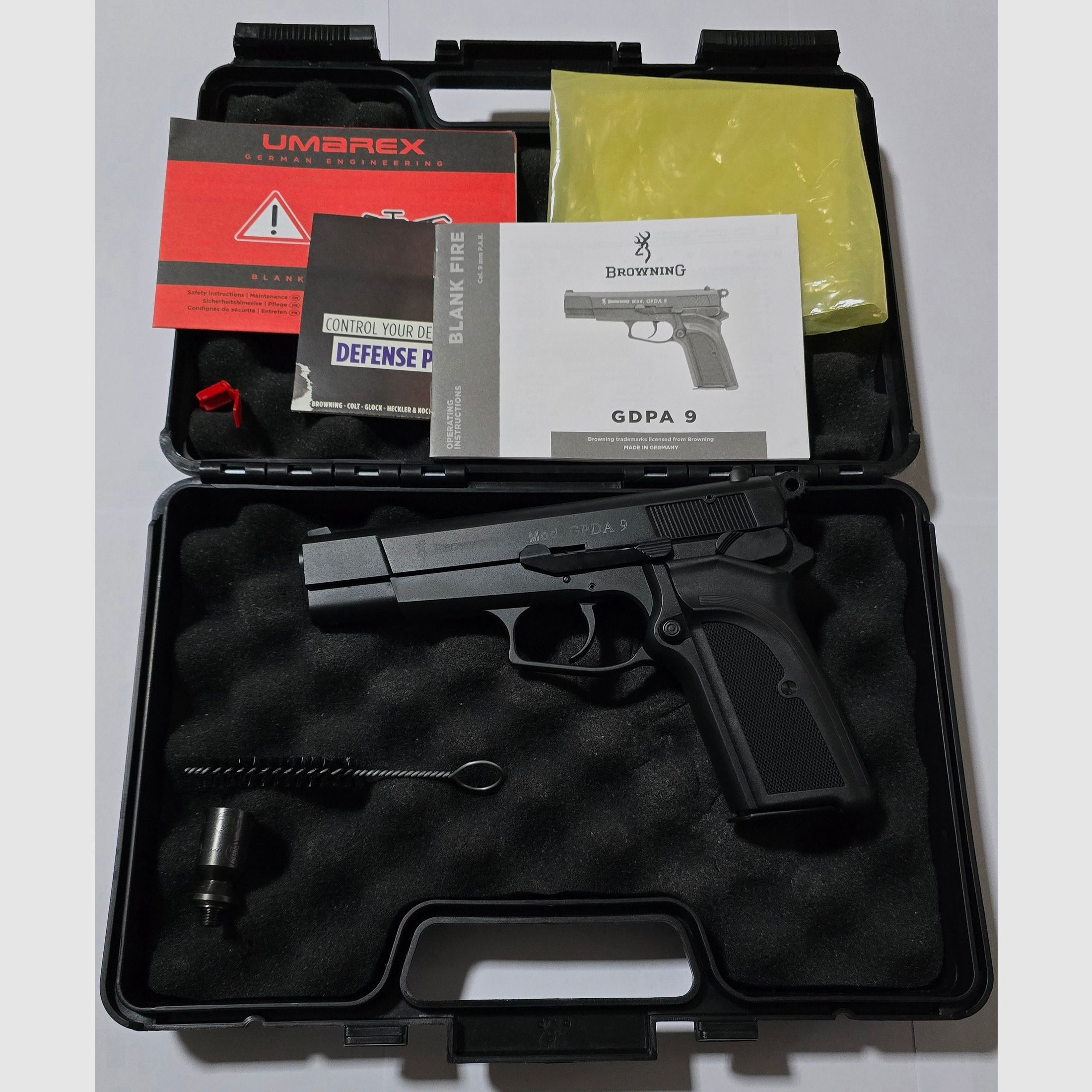 Browning GPDA9 9mm PAK Schreckschuss Pistole